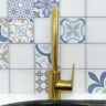 Смеситель для кухни WasserKRAFT Aisch 5507 Золото матовое латунь