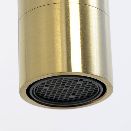 Смеситель для кухни WasserKRAFT Aisch 5507 Золото матовое латунь