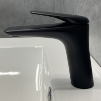 Смеситель для раковины Comforty FC074A-CMT 00-00004531 Черный латунь однорычажный