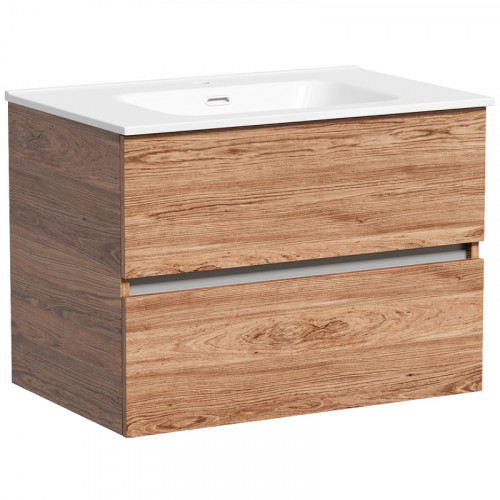 Тумба под раковину Sancos Urban 70 UR70ECH подвесная Дуб чарльстон МДФ / ЛДСП