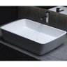 Раковина-чаша Salini Gloria 65 312 1102212M Белая матовая искусственный камень (литьевой мрамор)