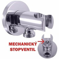 Шланговое подключение Rav Slezak MD0750Z Золото латунь на стену