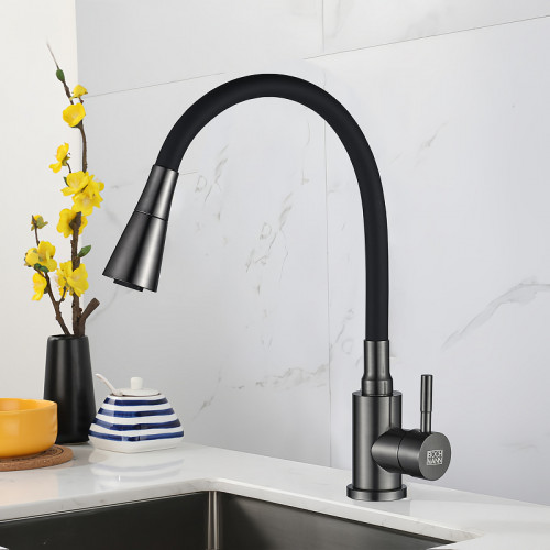 Смеситель для кухни Boch Mann Mia GR BM10422 Серый матовый