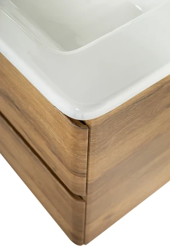 Тумба под раковину BelBagno 80 ALBANO-CER-800-2C-SO-RR подвесная Rovere Rustico МДФ / ЛДСП