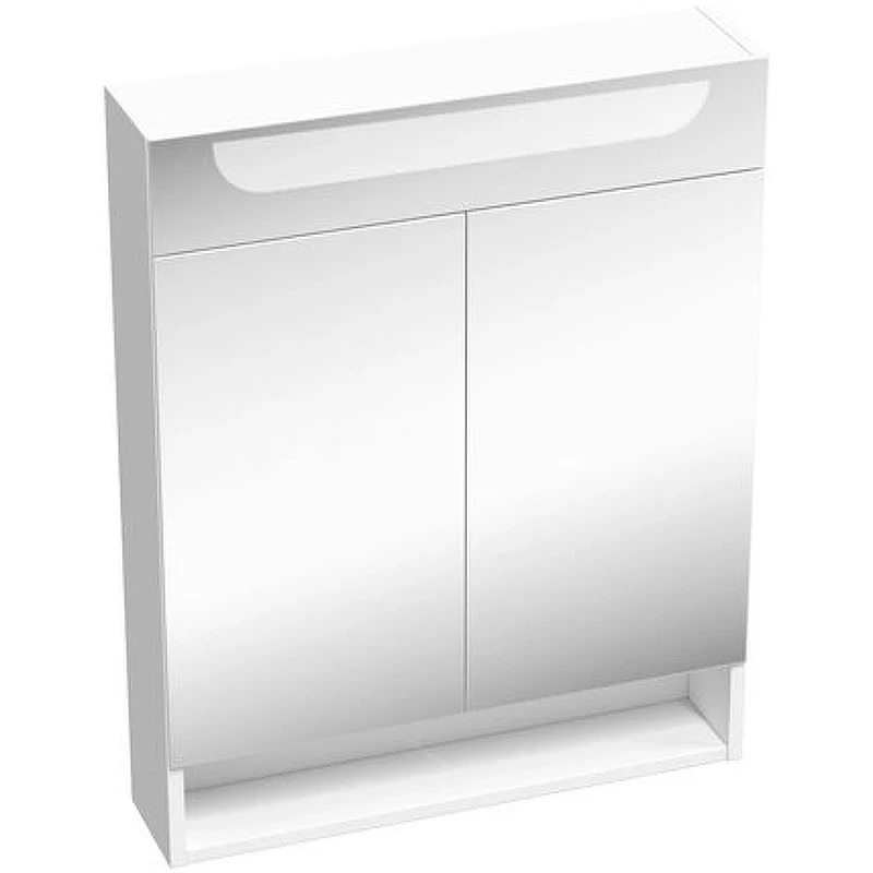 Зеркальный шкаф Ravak MC Classic II 60 X000001469 с подсветкой Белый глянцевый МДФ / ЛДСП, стекло