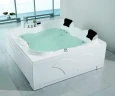 Акриловая ванна Gemy Gemy 187x187 G9089 O R С гидромассажем