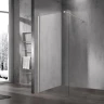 Душевая перегородка Vincea Walk-In 70 VSW-1H700CLBN профиль Брашированный никель стекло прозрачное