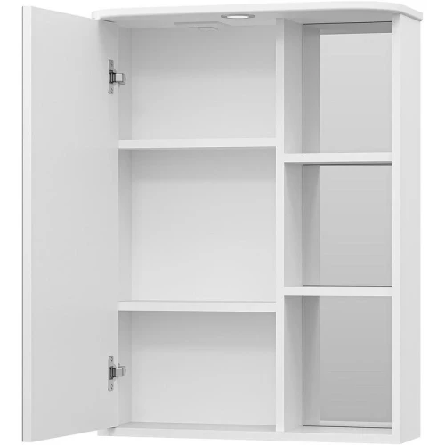 Зеркальный шкаф Misty Венера 60 L П-Внр04060-01СвЛ с подсветкой Белый