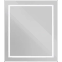 Зеркало BelBagno Kraft 70 SPC-KRAFT-700-800-SENS-AL с подсветкой Сатин с сенсорным выключателем стекло