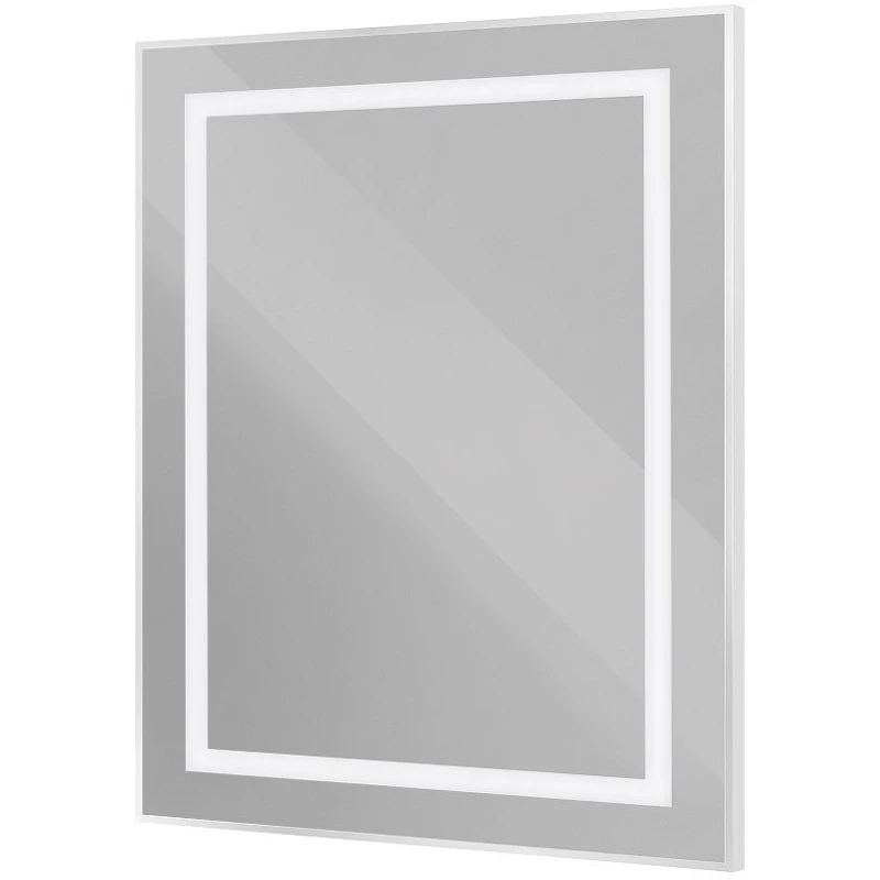 Зеркало BelBagno Kraft 70 SPC-KRAFT-700-800-SENS-AL с подсветкой Сатин с сенсорным выключателем стекло