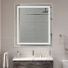 Зеркало BelBagno Kraft 70 SPC-KRAFT-700-800-SENS-AL с подсветкой Сатин с сенсорным выключателем стекло