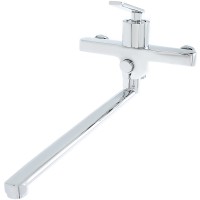 Смеситель для ванны Agger Beauty A2621100 универсальный Хром латунь на стену