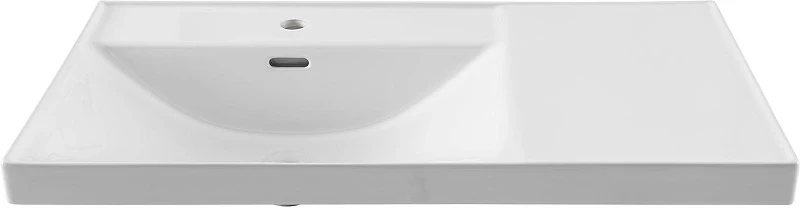 Мебельная раковина Aquanet Side 90 L 347438 цвет Белый