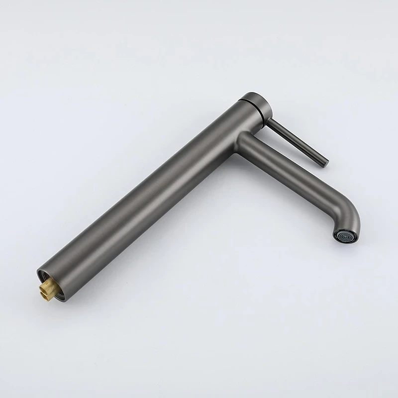 Смеситель для раковины Gappo G1006-29 цвет Оружейная сталь