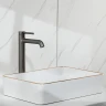Смеситель для раковины Gappo G1006-29 цвет Оружейная сталь