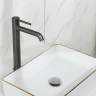 Смеситель для раковины Gappo G1006-29 цвет Оружейная сталь