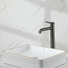 Смеситель для раковины Gappo G1006-29 цвет Оружейная сталь