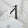 Смеситель для раковины Gappo G1006-29 цвет Оружейная сталь