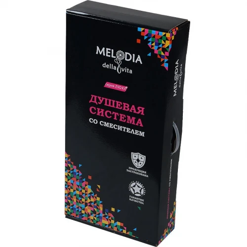 Душевая система Melodia della vita Rock MSC00106С Хром