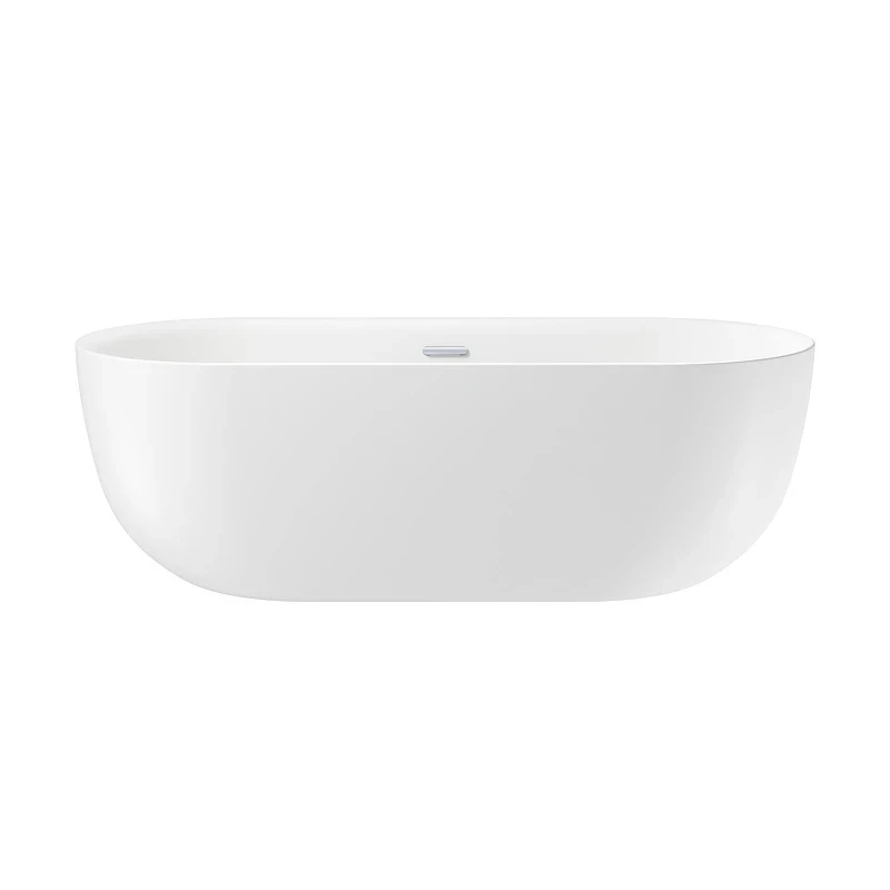 Акриловая ванна Wellsee Chic Riviera 170х76 236802001 цвет Белый глянцевый Хром