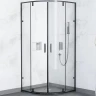 Душевой уголок RGW Classic CL-55B 90x90 72095599-14 профиль Черный стекло прозрачное