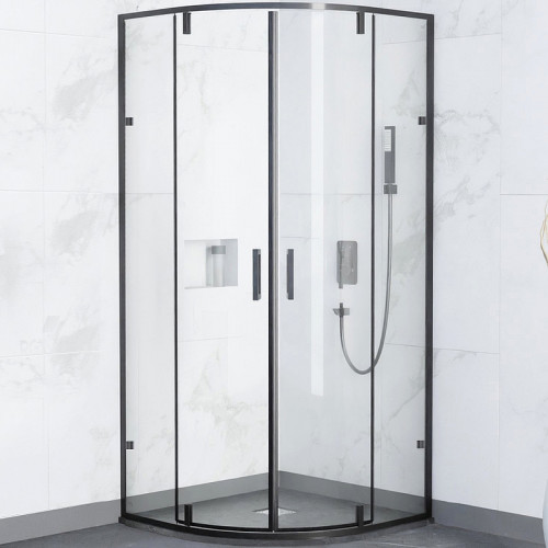 Душевой уголок RGW Classic CL-55B 90x90 72095599-14 профиль Черный стекло прозрачное