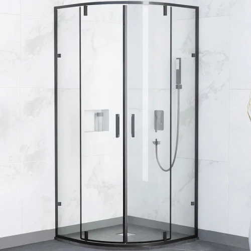 Душевой уголок RGW Classic CL-55B 90x90 72095599-14 профиль Черный стекло прозрачное