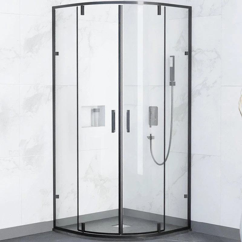 Душевой уголок RGW Classic CL-55B 90x90 72095599-14 профиль Черный стекло прозрачное