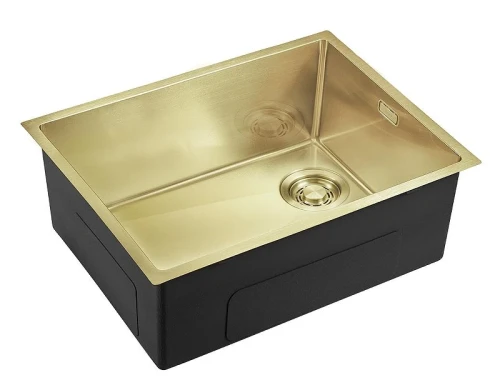 Кухонная мойка Emar PVD 54 EMB-540(UN) PVD цвет Matt Gold
