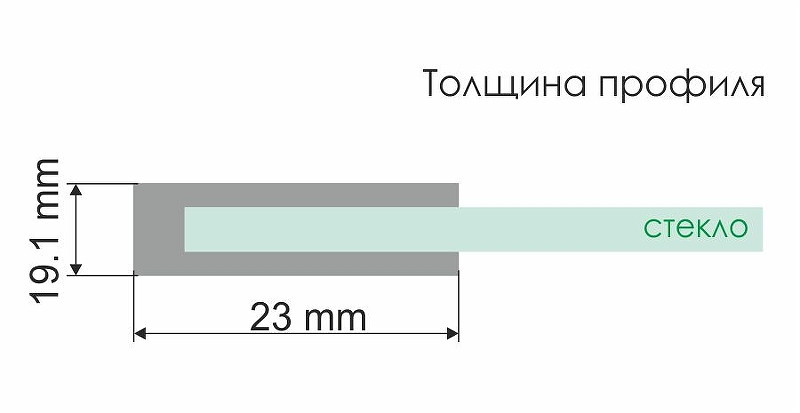 Душевая дверь WasserKRAFT Dill 120 61S05 профиль Черный матовый стекло прозрачное