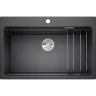 Кухонная мойка Blanco Etagon 8 Silgranit 525187 Антрацит искусственный камень (литьевой мрамор) встраиваемый