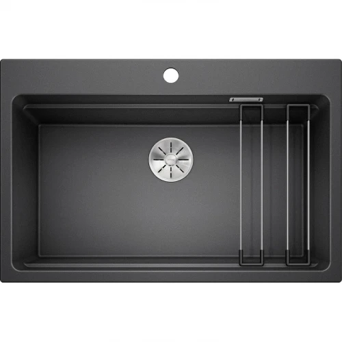 Кухонная мойка Blanco Etagon 8 Silgranit 525187 Антрацит искусственный камень (литьевой мрамор) встраиваемый