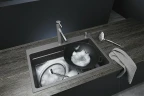 Кухонная мойка Blanco Etagon 8 Silgranit 525187 Антрацит искусственный камень (литьевой мрамор) встраиваемый