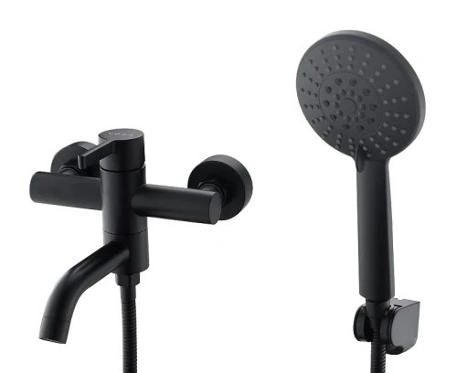 Смеситель для ванны Voda Vessel Black VSL54B цвет Черный