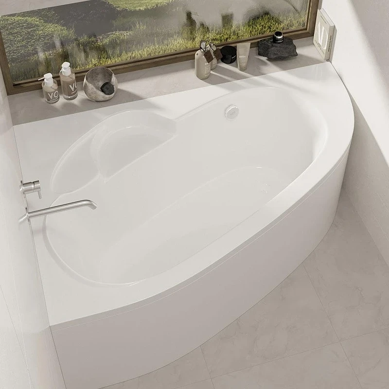 Акриловая ванна Alba Spa Katrina 150х100 L ВАС027030Л100 без гидромассажа
