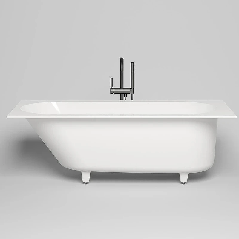 Ванна из искусственного камня Salini Ornella 180х80 102322M Белая матовая