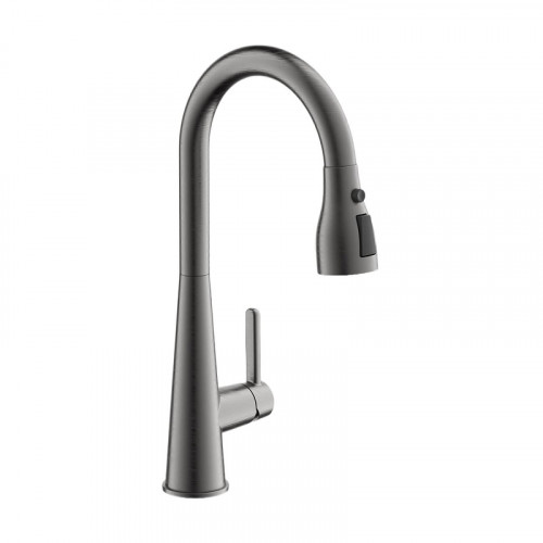 Смеситель для кухни Belz B74816-3 цвет Оружейная сталь