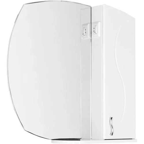 Зеркало со шкафом Aquanet Моника 75 R 186774 Белое