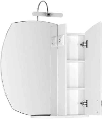 Зеркало со шкафом Aquanet Моника 75 R 186774 Белое