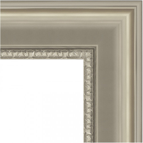 Зеркало Evoform Exclusive-G 106х106 BY 4450 с гравировкой в багетной раме - Хамелеон 88 мм стекло