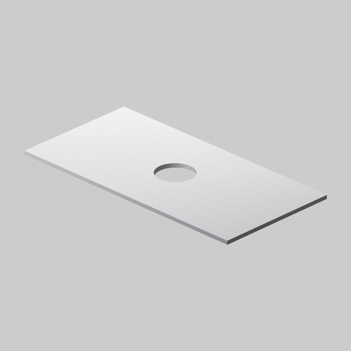 Столешница под раковину AM.PM Func 100 M8FST1001WG Белая глянцевая дерево