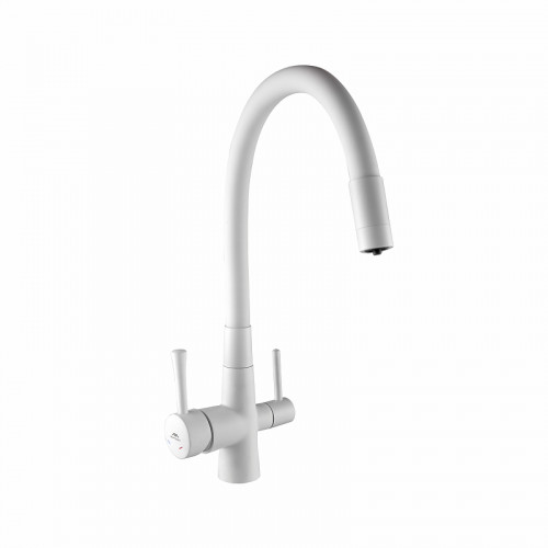 Смеситель для кухни Fashun A4362-8 цвет Белый