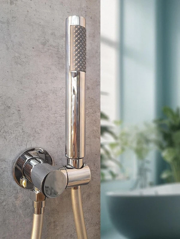 Душевая система AltroBagno Unione 040407 Cr с термостатом цвет Хром