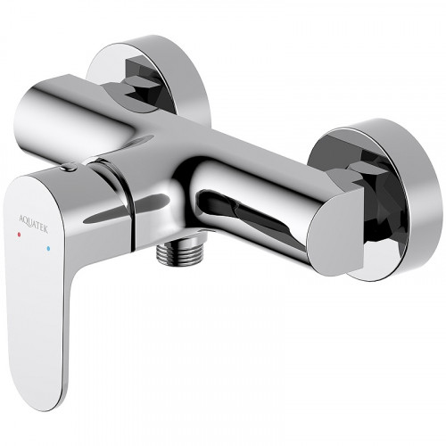 Смеситель для душа Aquatek Оберон AQ1260CR Хром латунь на стену