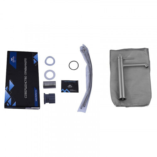 Смеситель для раковины Fashun A51233 цвет Сатин