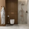 Инсталляция WasserKRAFT Aller 10TLT.010.ME.RG04 для унитаза с клавишей смыва цвет Розовое золото