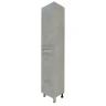 Шкаф пенал Loranto Florena 36 L CS00087005 цвет Светлый бетон