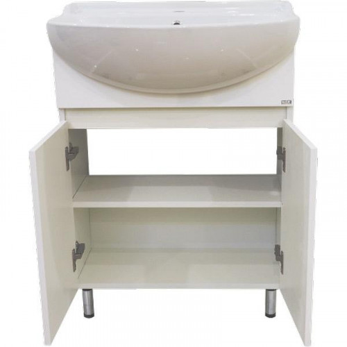 Тумба с раковиной Misty Амур 70 УТ000009553 Белая