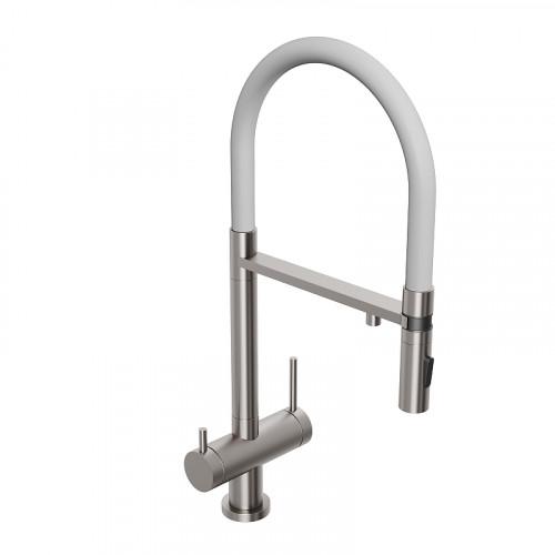 Смеситель для кухни Abelsberg Venta IXF73979BN цвет Титан