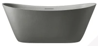 Ванна из искусственного камня AltroBagno Fiorina 170x75 090219 цвет Серый цемент